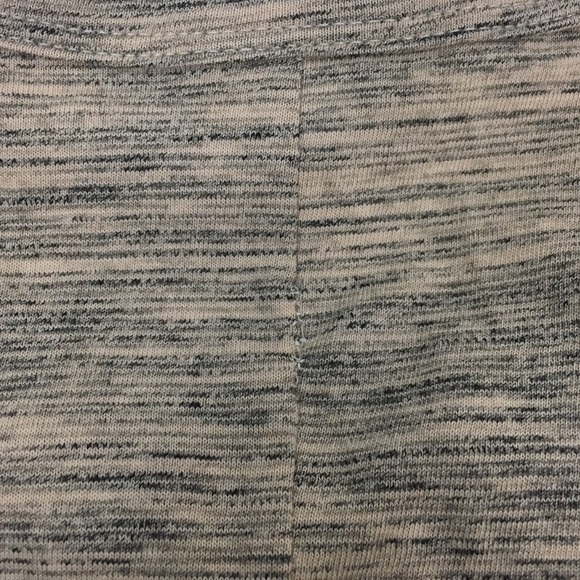 LULAROE Carly Dress Short Sleeve Hi Lo Hem Heathered Swing Lagenlook Modest XS - Picture 9 of 11